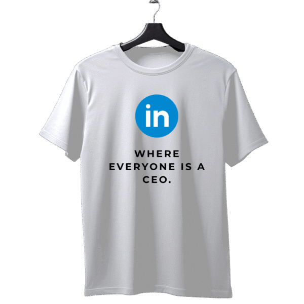 LinkedIn unisex T-Shirt - Image 5