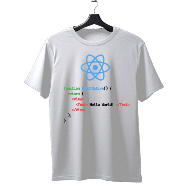 React Native unisex T-Shirt - Image 3