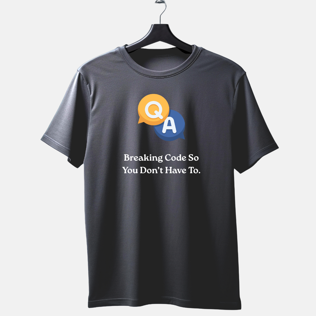 QA unisex T-Shirt - Image 4