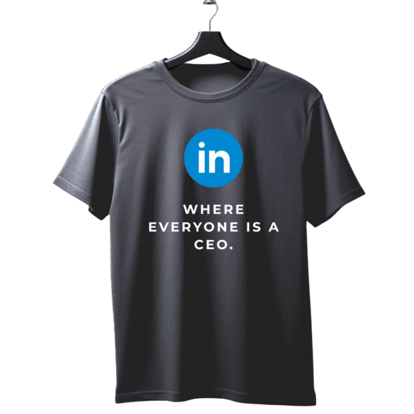 LinkedIn unisex T-Shirt - Image 2
