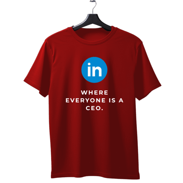 LinkedIn unisex T-Shirt - Image 3
