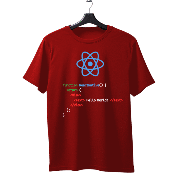 React Native unisex T-Shirt - Image 2