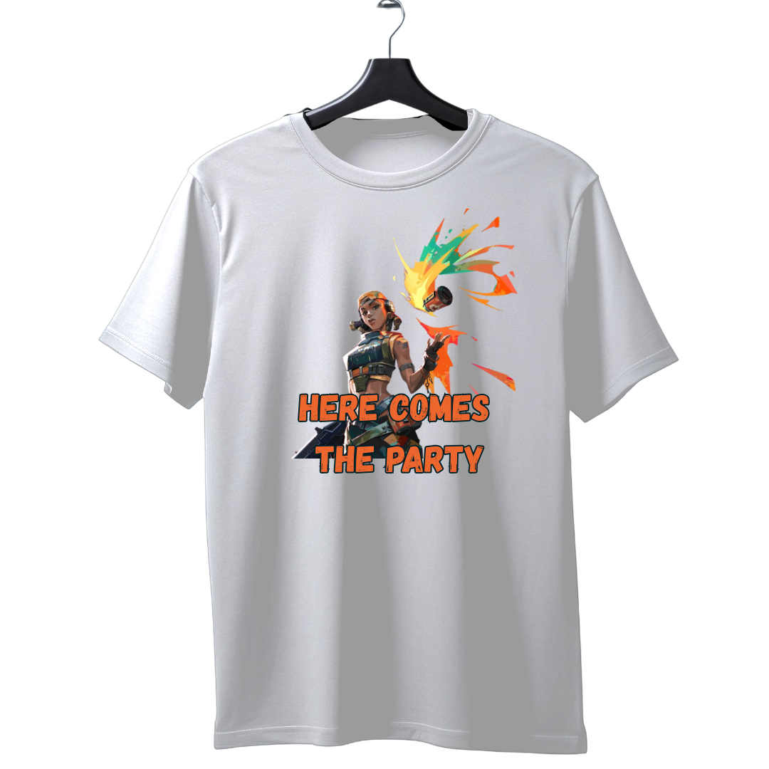 Here Come The Party unisex T-Shirt - Image 2