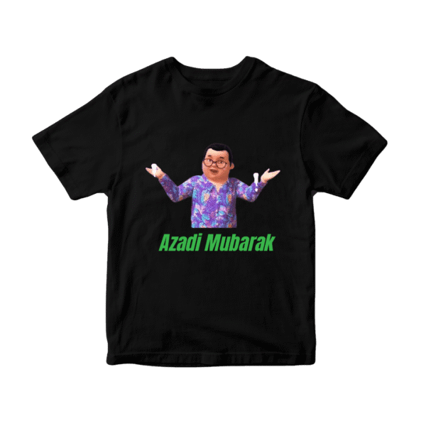 Azadi Mubarak Babloo unisex Kids T-Shirt - Image 2